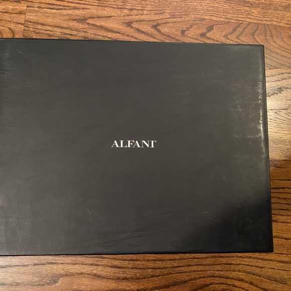 Mens Alfani brown leather boots - Picture 8 of 8